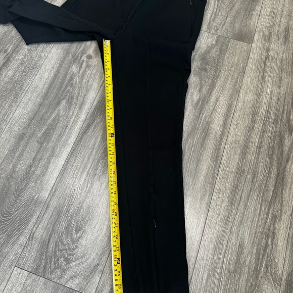 Anthropologie Maeve Ankle Zip Pants Black Size 10 Career Office - Picture 13 of 16